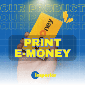 Cetak Stiker E-Money Custom – 1 & 2 Sisi + Kartu | Imperior Digital Indonesia