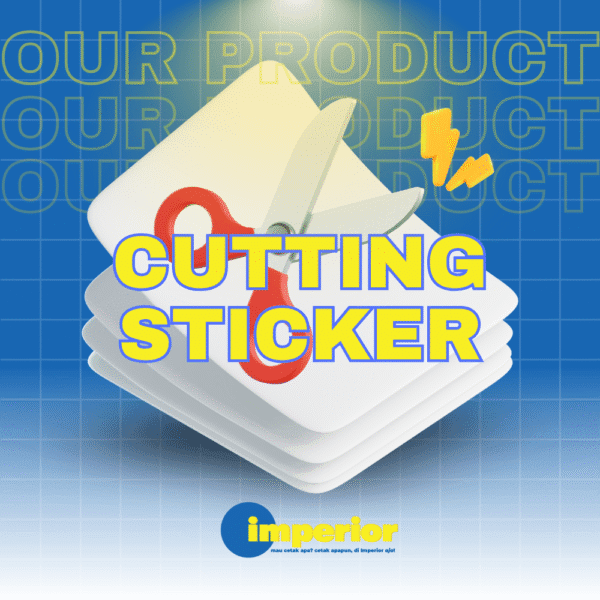 Cetak Stiker Custom – Kiss Cut & Die Cut | Imperior Digital Indonesia