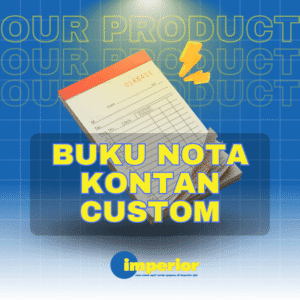 Buku Nota NCR Custom A5 – 2 Ply & 3 Ply Sparasi | Imperior Digital Indonesia