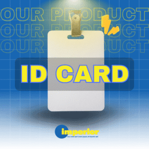 Cetak ID Card Custom – 1 & 2 Sisi PVC Full Color | Imperior Digital